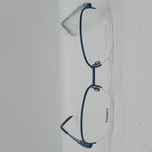 NWT WOMEN'S ARISTAR PETITE EYEGLASS FRAMES 16380 BLUE